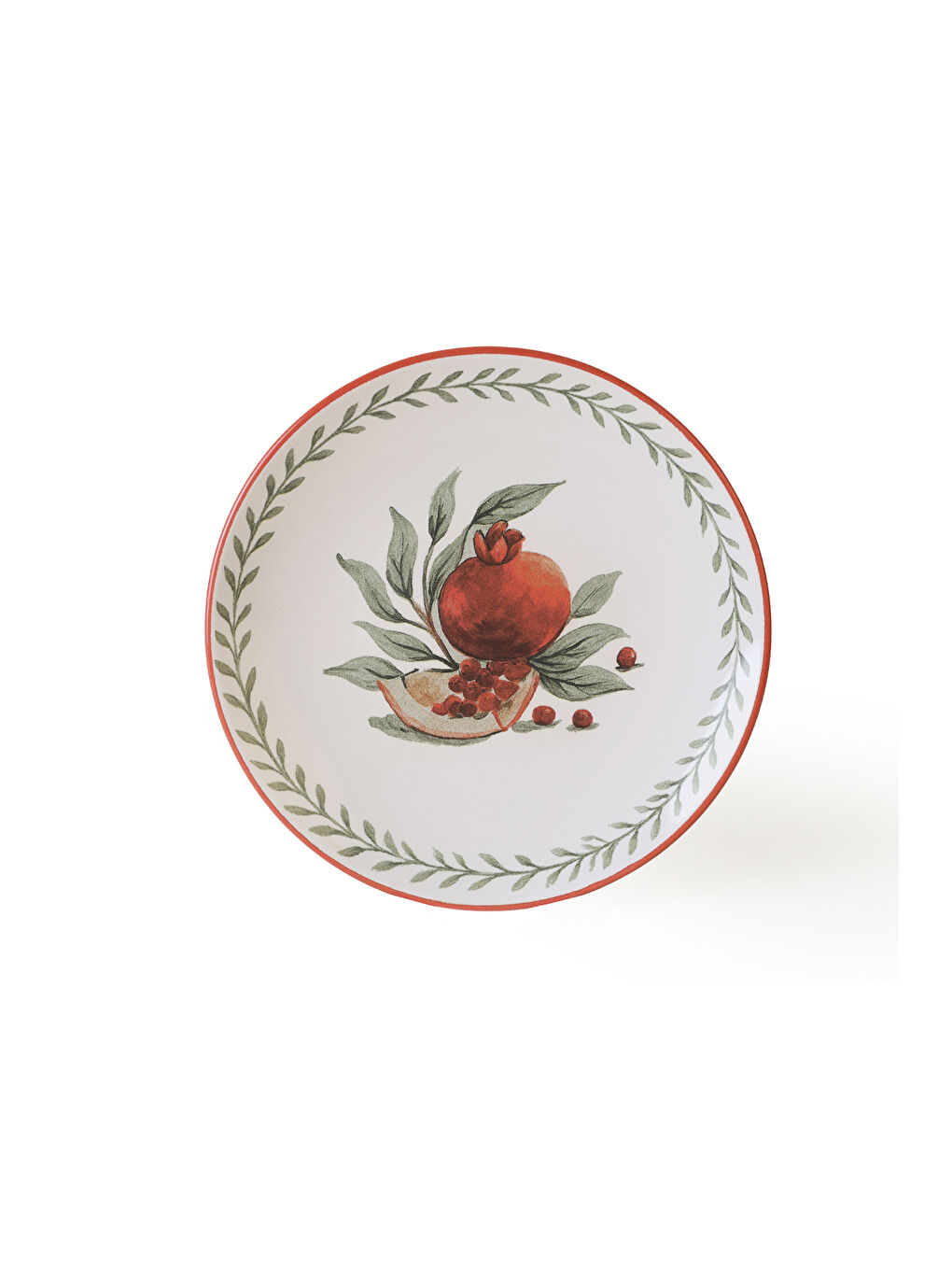 Karışık Nar Ege Pasta Tabağı 20 Cm 4 Adet-6