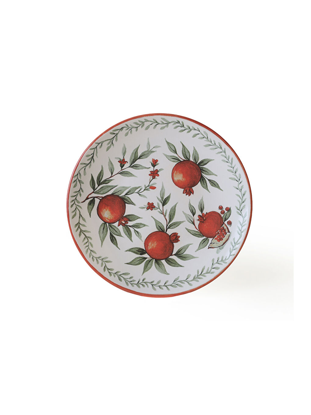 Karışık Nar Ege Pasta Tabağı 20 Cm 4 Adet-7