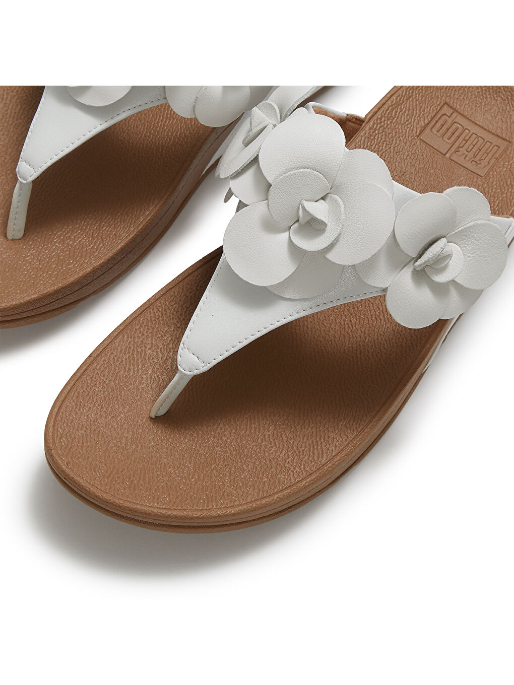 Kadın Beyaz Rengi Parmak Arası Terlik-2