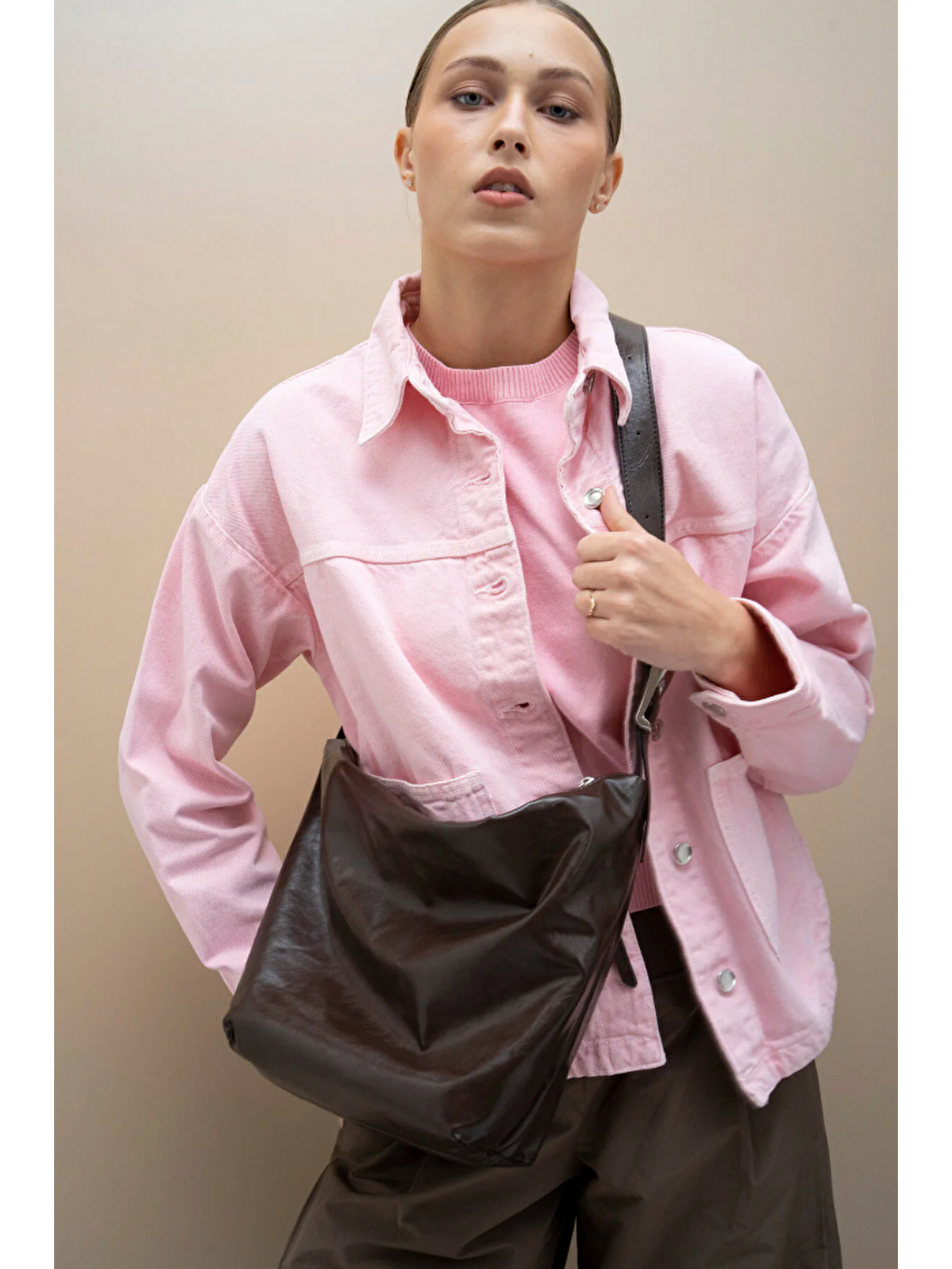 Kahverengi Kadın Omuz Çantası BYN2247-2