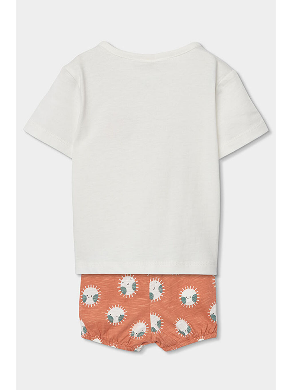 Hello Desenli 2li Takım 6-24 Ay Beyaz-1