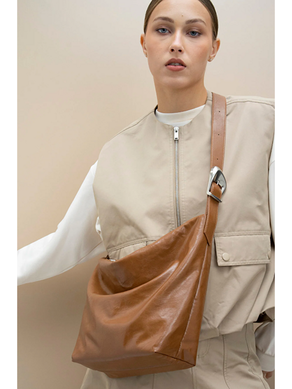 Kahverengi Kadın Omuz Çantası BYN2247-3