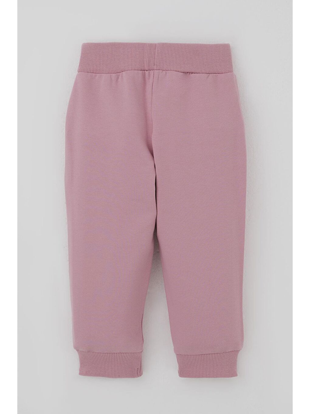 Ekru Kız Bebek Eşofman Takımı Pembe Çiçek Desenli Krem (6 Ay-2 Yaş)-4