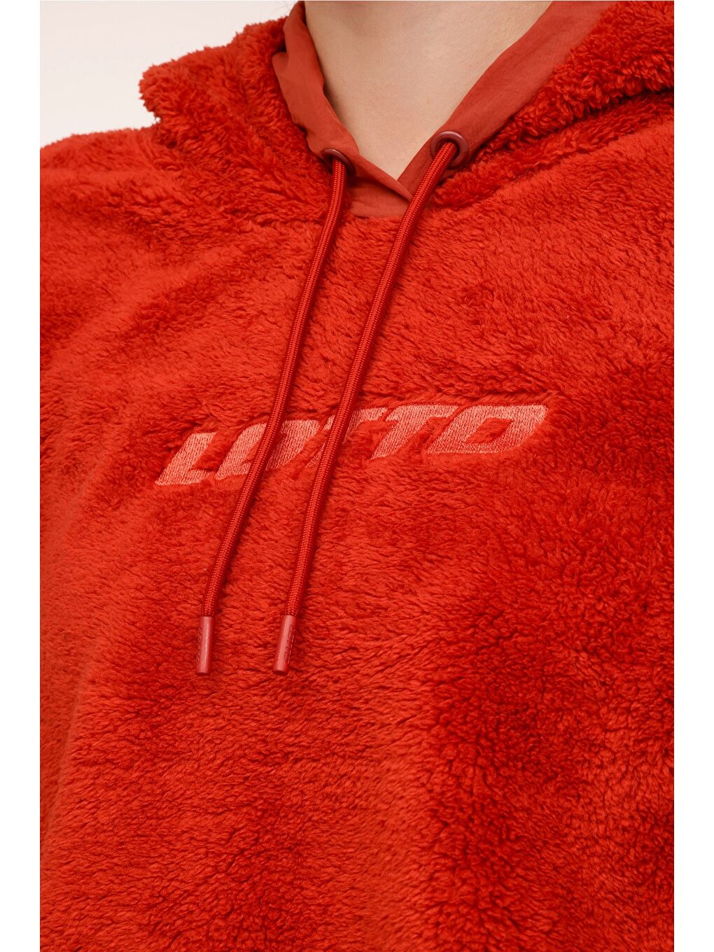 LOTTO Kırmızı W-AVION HOODIE 4PR Kiremit Kadın Mont - 3