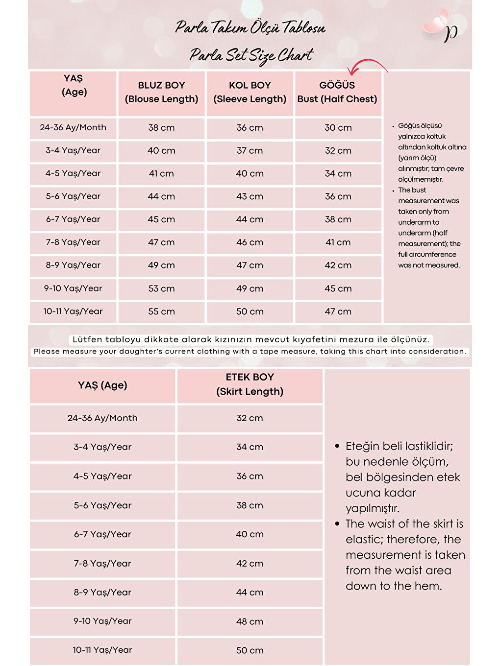 Kız Çocuk Parla Uzun Kollu Kırmızı Etek Ekru Bluz Fular 23 Nisan Takım-3
