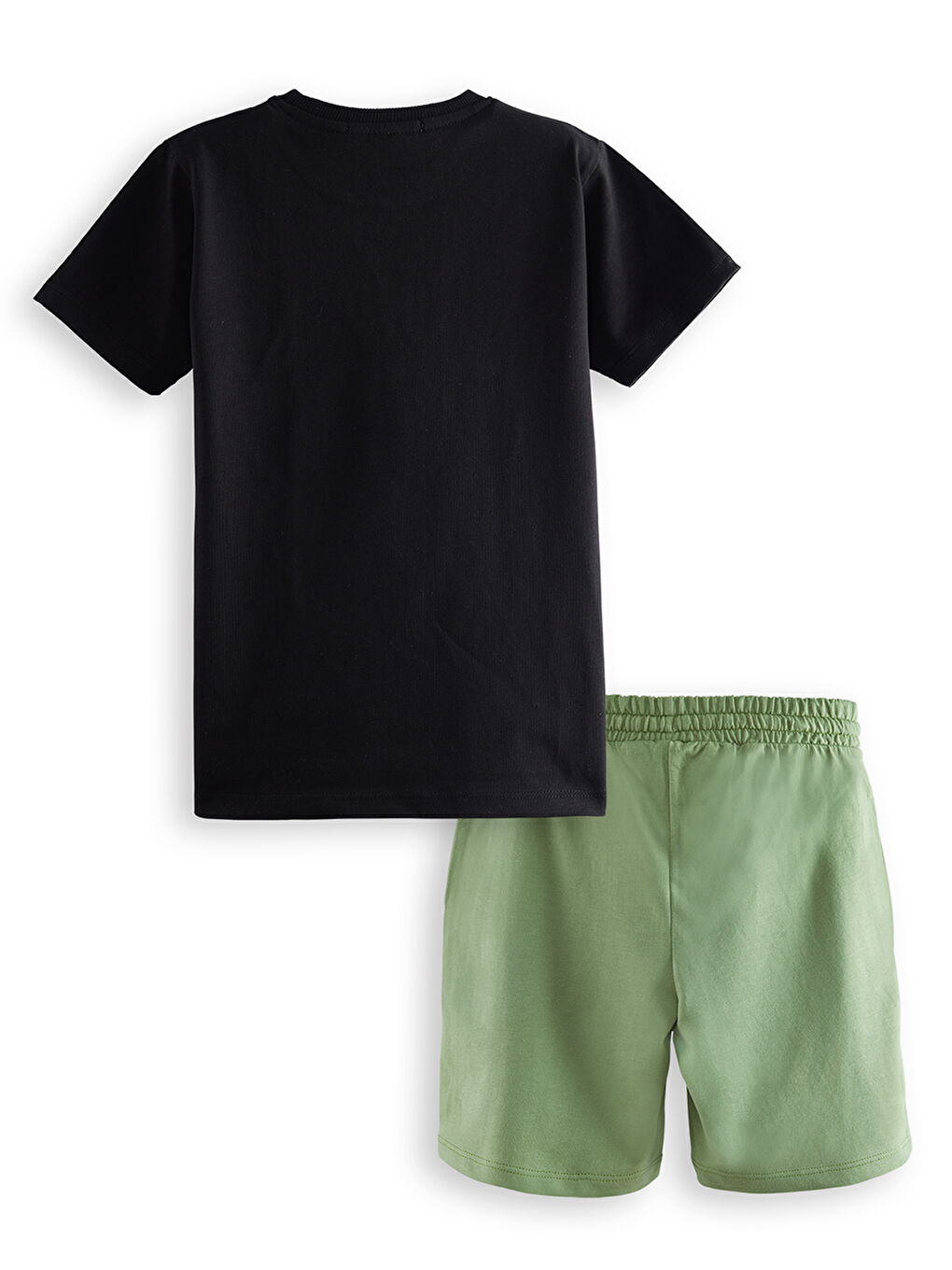 Siyah Start Game Erkek Çocuk Tişört Şort Takım-3