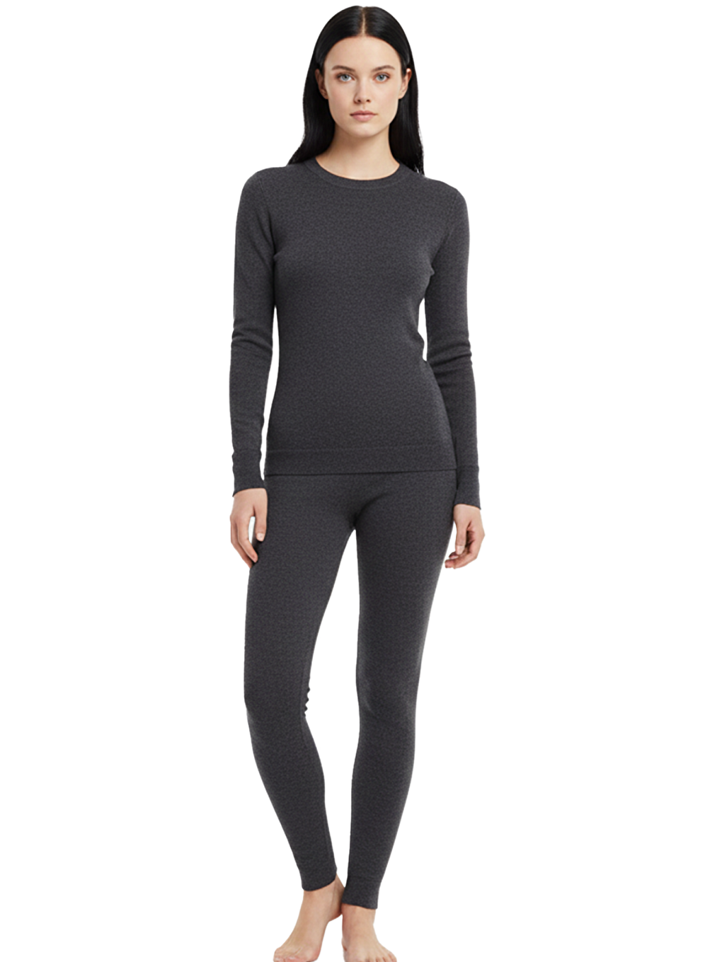 Ekru Artica Unisex Termal İçlik Set ANTRASiT-1