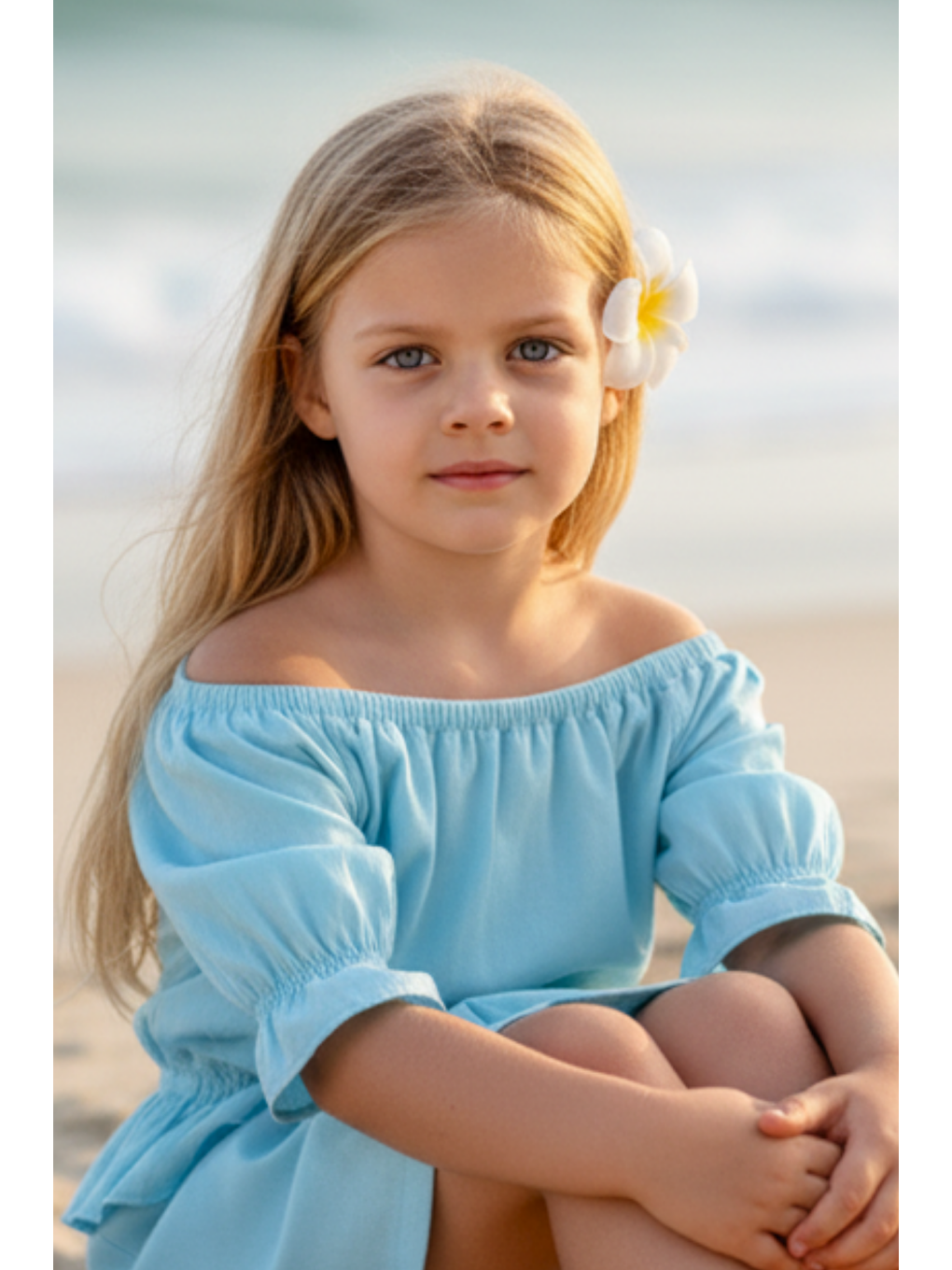 Turkuaz Kız Çocuk Alina Madonna Su Yeşili Etek Bluz Takım-1