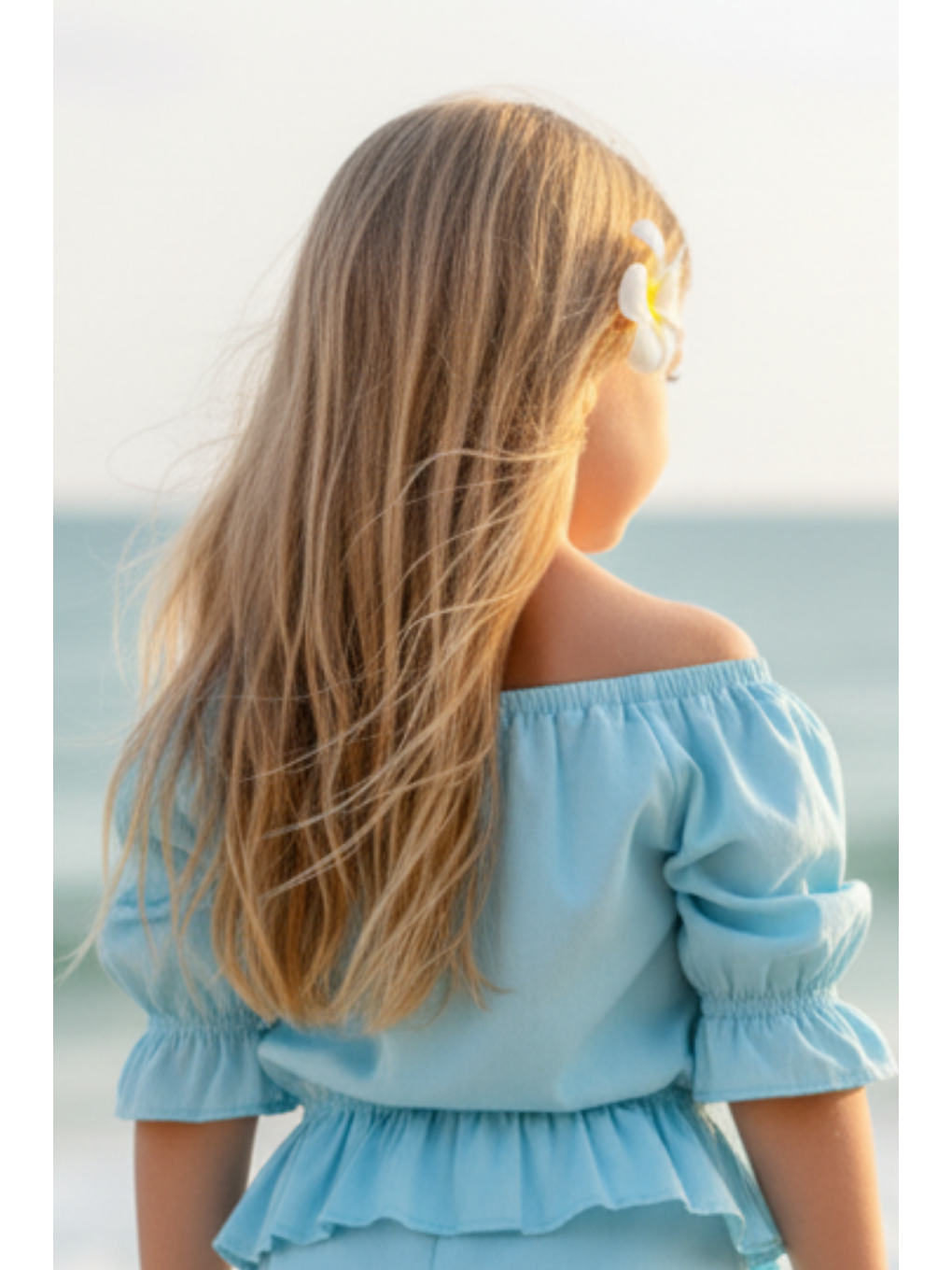 Turkuaz Kız Çocuk Alina Madonna Su Yeşili Etek Bluz Takım-3