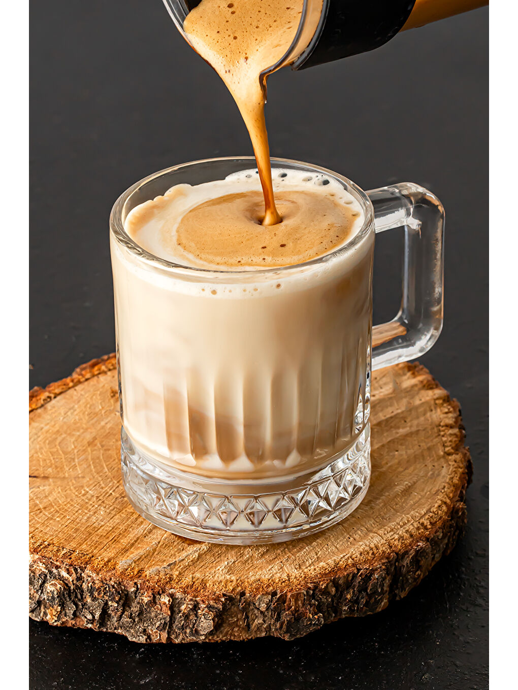 Renksiz 9200 Oslo 6'lı Cam Kulplu Kupa Seti - Çay Kahve Fincan Kupa Takımı 200 cc-2