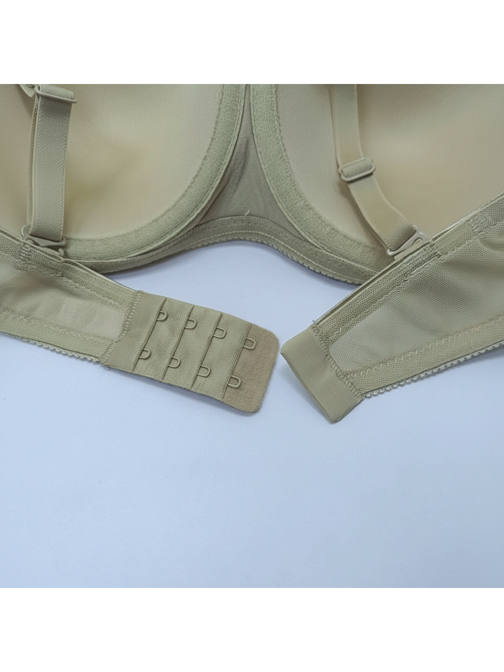 Bej Kadın Desteksiz Balenli Takma Askılı Straptez Tül Sütyen Bb2357-1