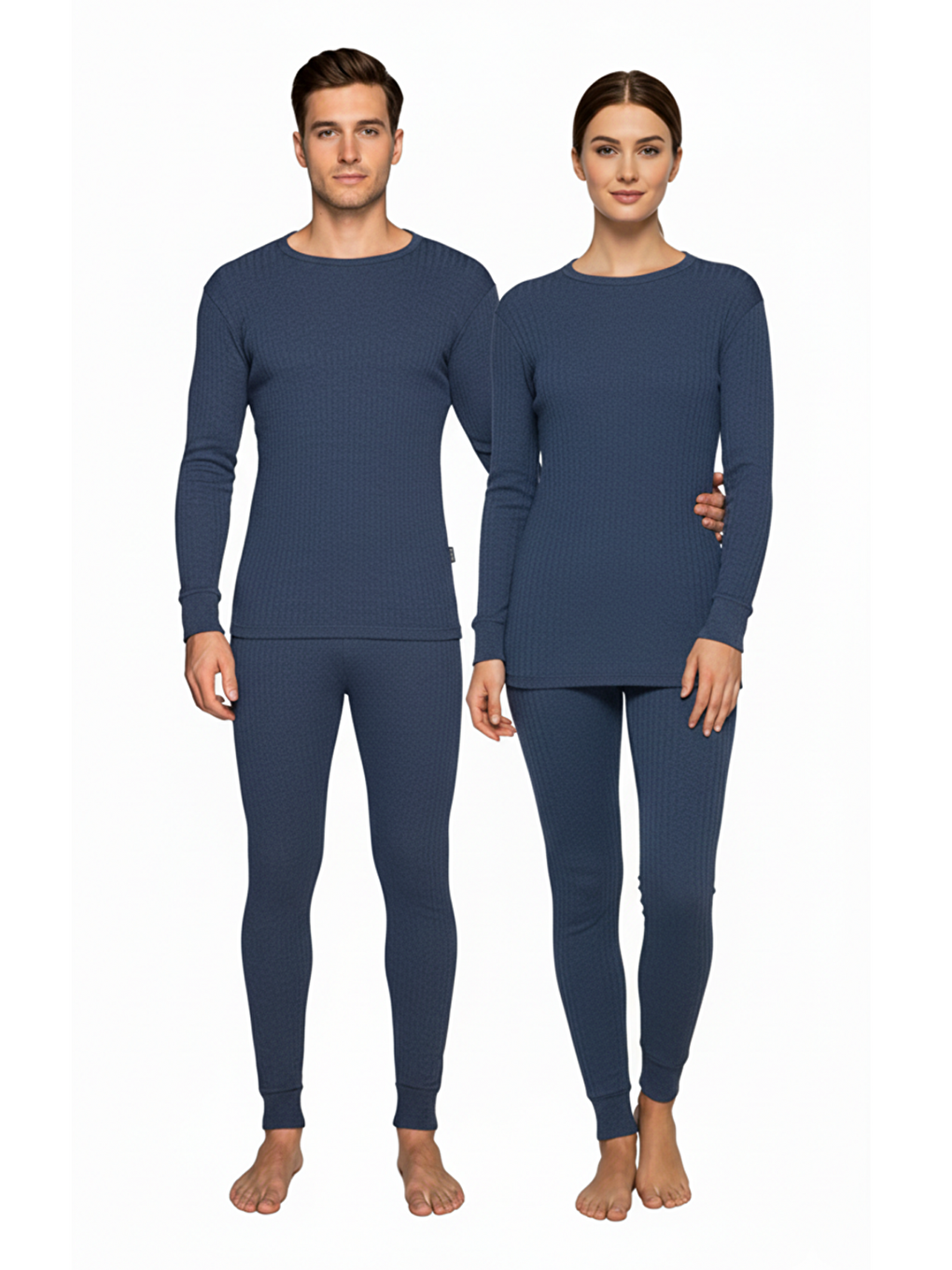 Lacivert Soft Termal İçlik Set LACİVERT