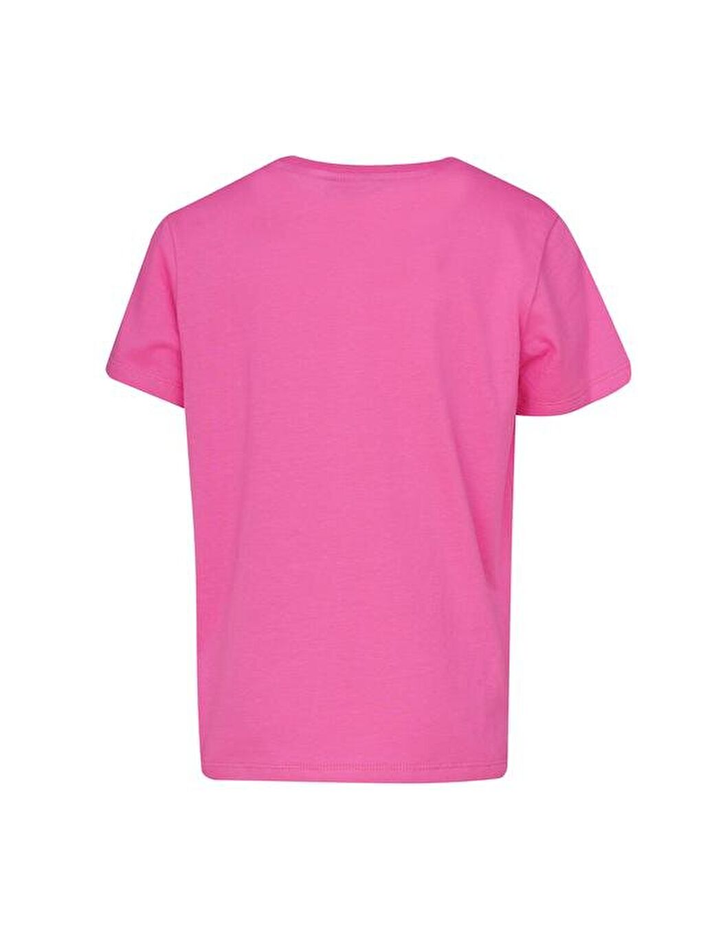 Pulse Kids Çocuk Pembe Yuvarlak Yaka Tişört-1
