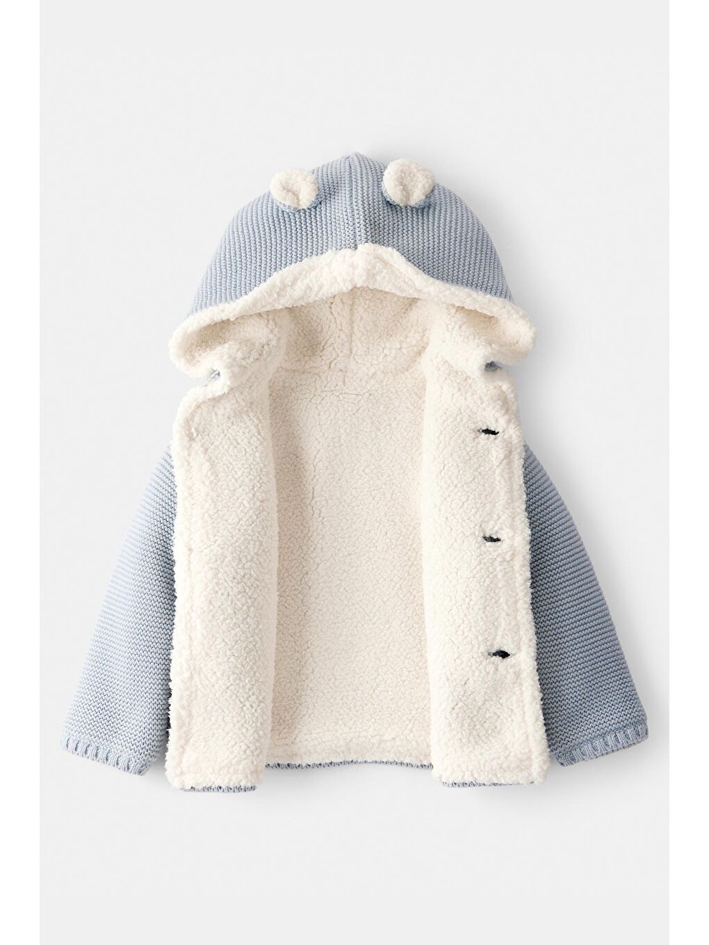 Erkek Bebek Mavi Hırka-1