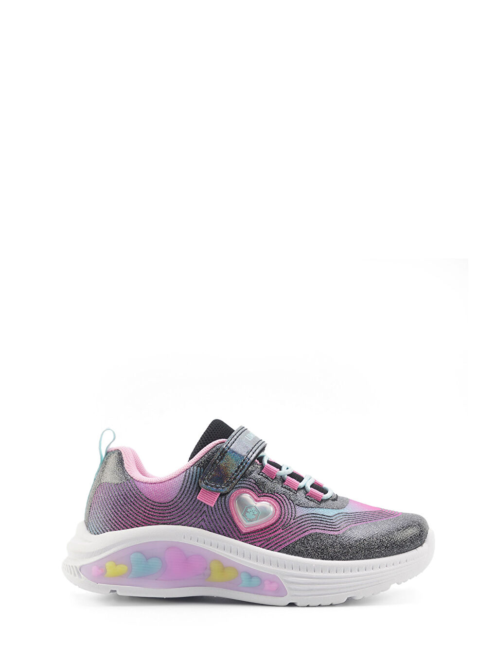 WAVY 5FX Siyah Kız Çocuk Spor Ayakkabı