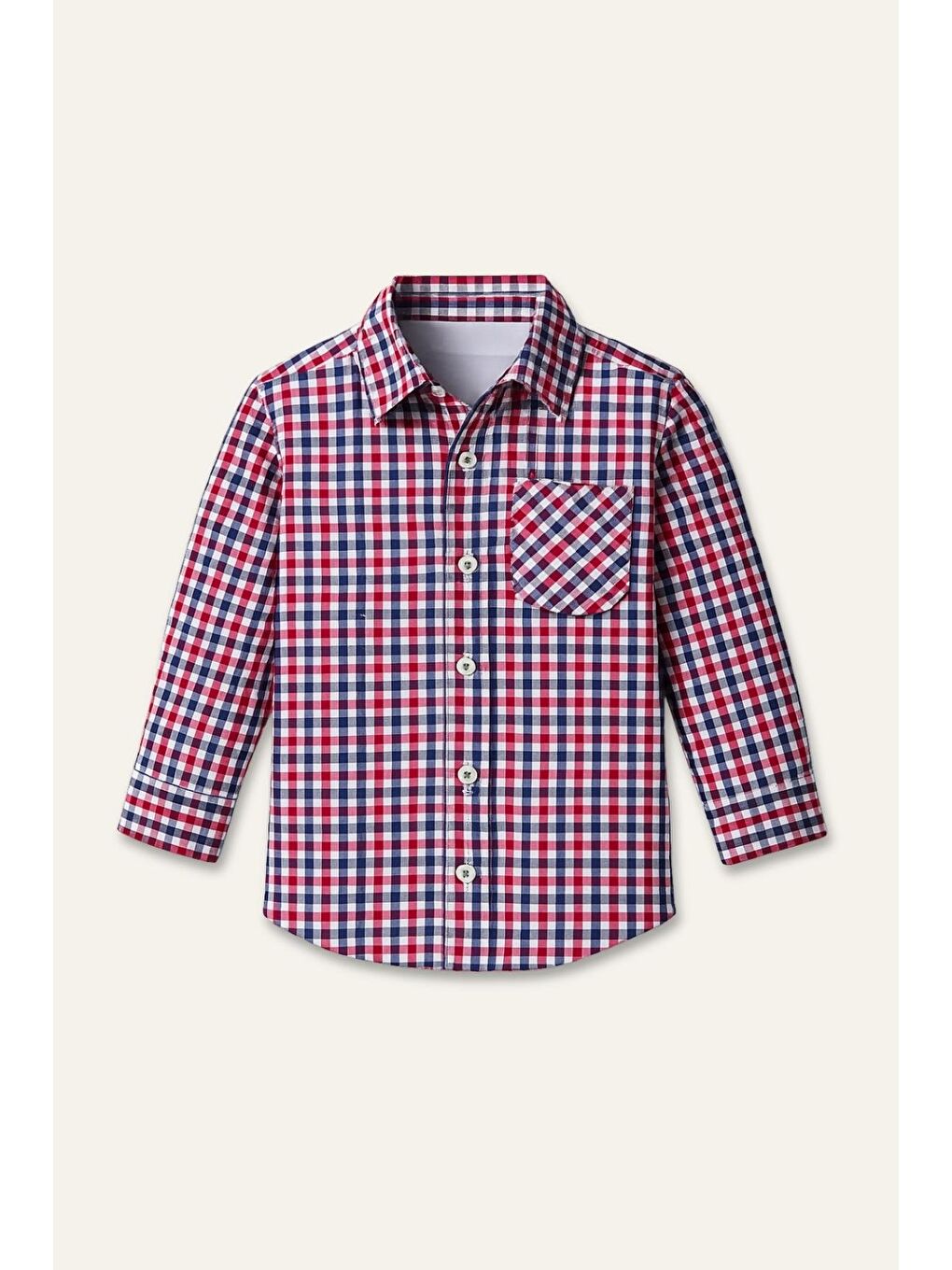 Erkek Çocuk Yelekli Dörtlü Takım - Kırmızı-4