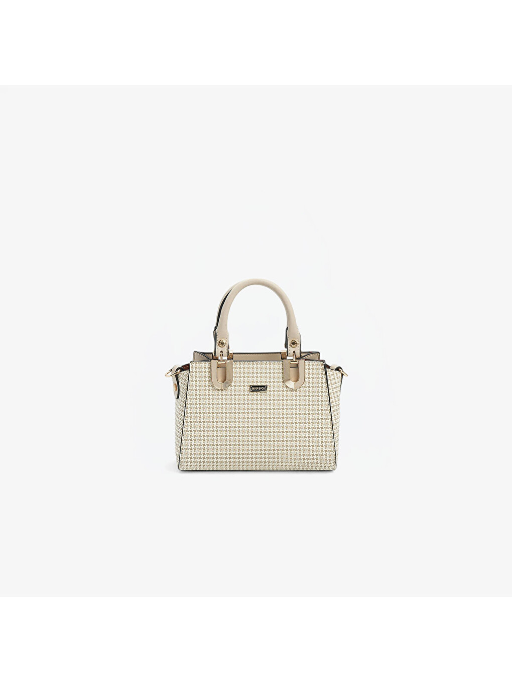 Kadın SP1281-M204 SILVER POLO El Çantası Kum-Kum Beji