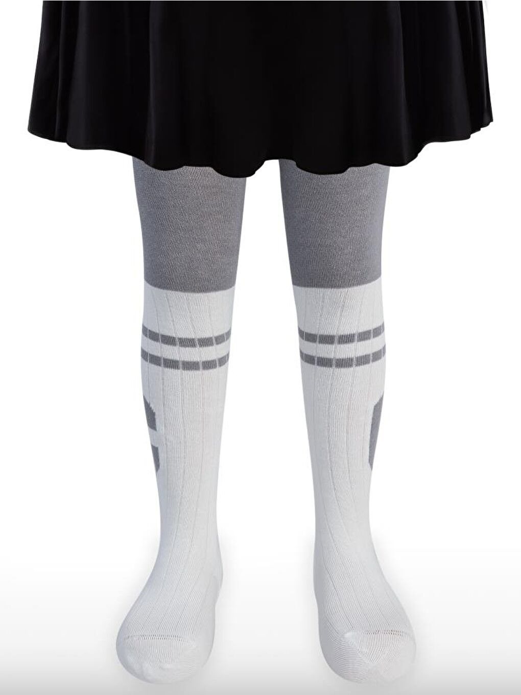 Lacivert Girls Derbili College 3-11 Yaş Kız Külotlu Çorap