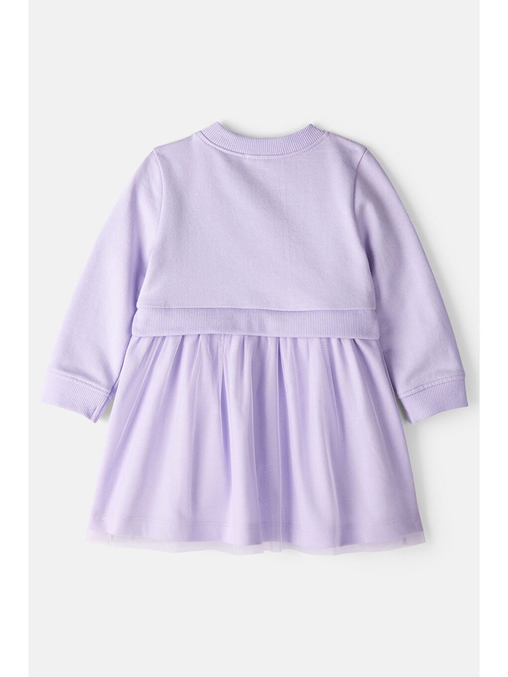Kız Bebek Mor Elbise-1