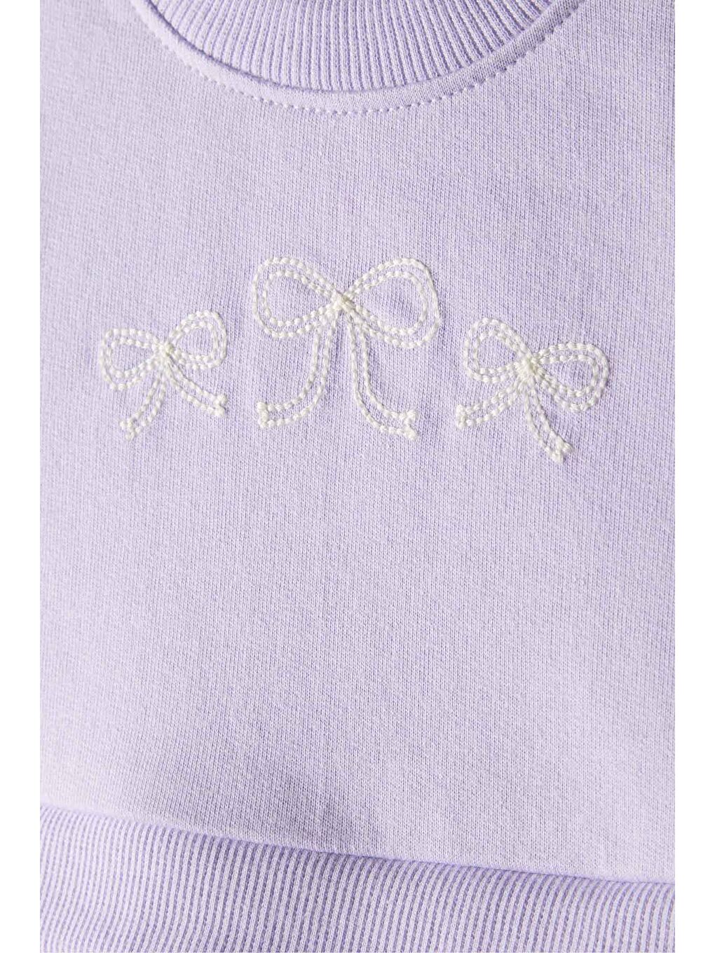 Kız Bebek Mor Elbise-2