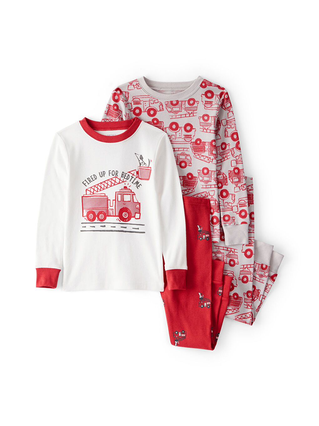 Erkek Çocuk Kırmızı Pijama Set