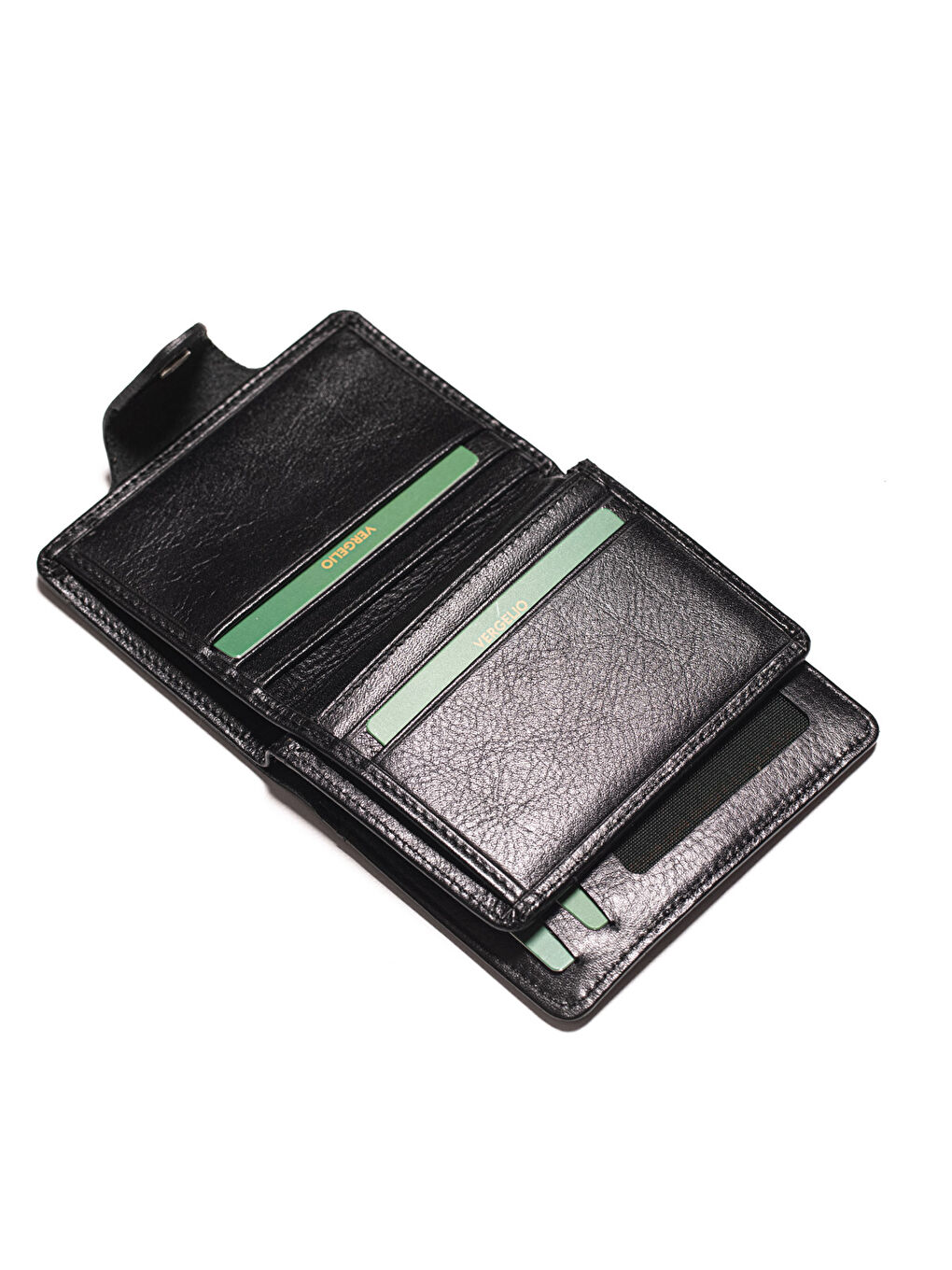 Siyah Erkek Cüzdan & Kartlık 866 Purse Matte Crystal wallet card holder-5