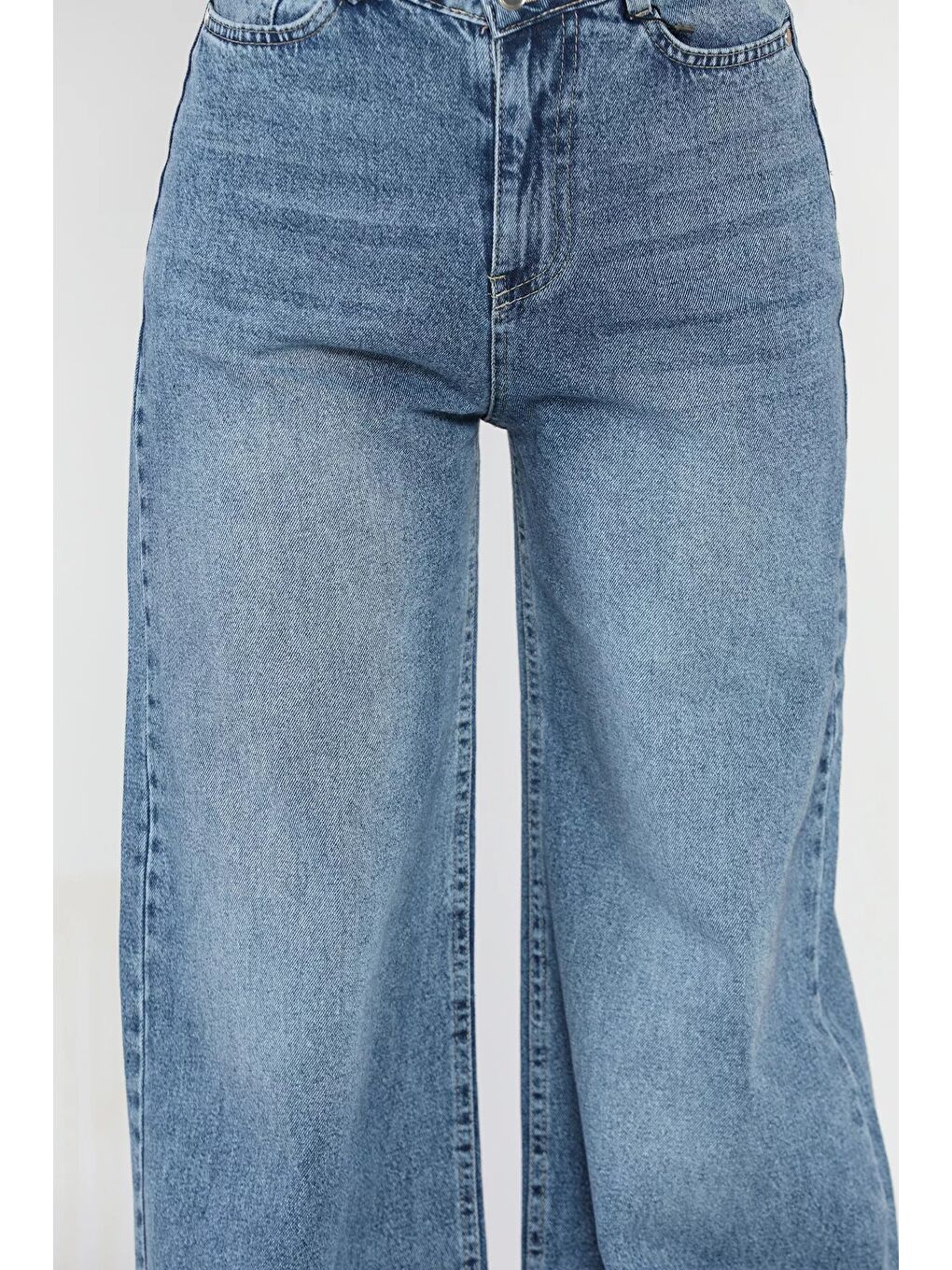 Mavi Kadın Palazzo Jean Jean Pantolon-2