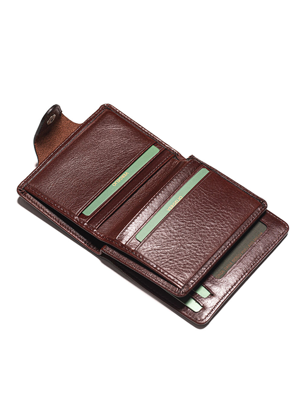 Kahverengi Erkek Cüzdan & Kartlık 866 Purse Matte Crystal wallet card holder-5