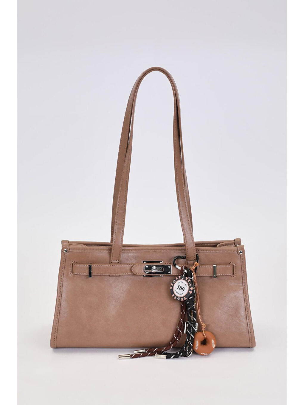 Kahverengi Askılı Premium Çanta 930466 Koyu Vizon