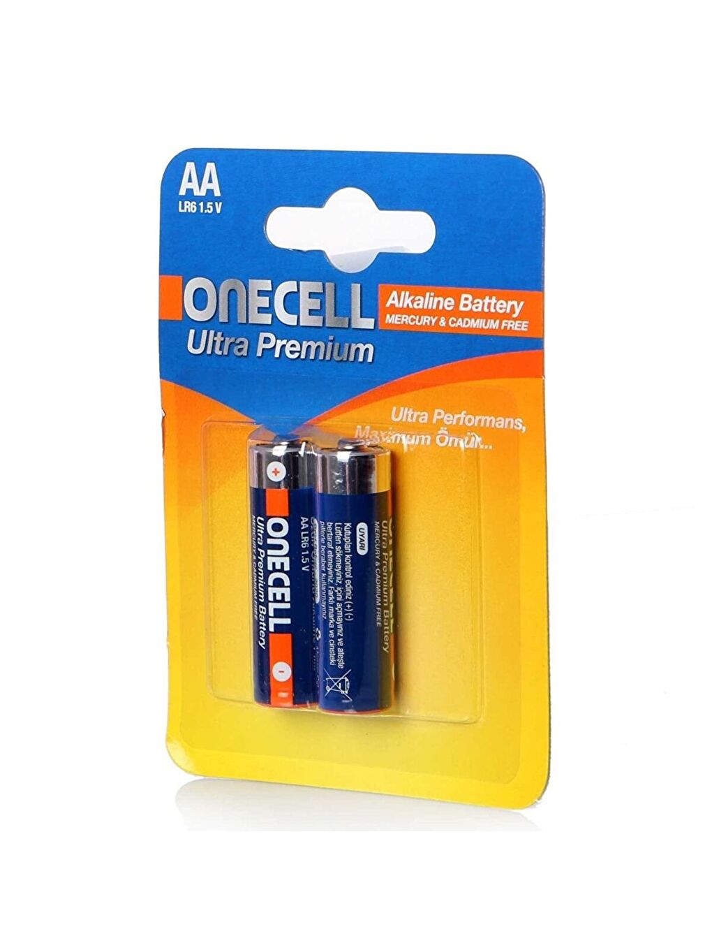 Onecell Ultra Premium Alkalin AA Boy Pil 2li - 1