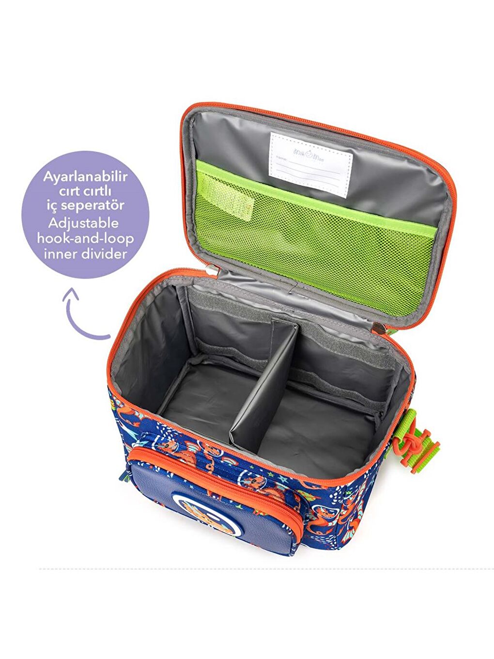 Lacivert Isı Yalıtımlı Beslenme Çantası Ponix-1