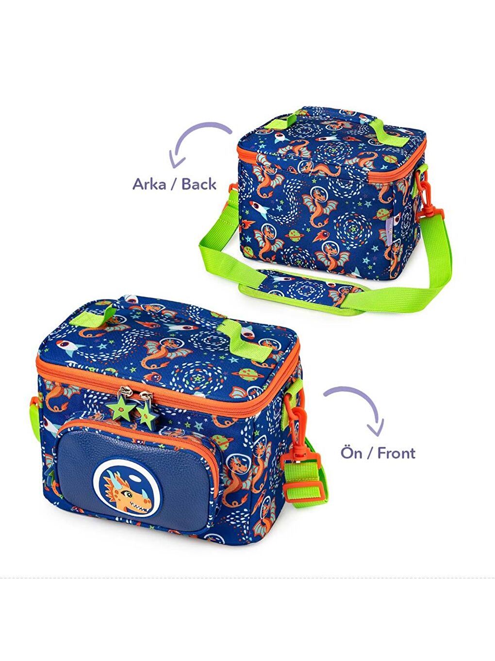 Lacivert Isı Yalıtımlı Beslenme Çantası Ponix-3