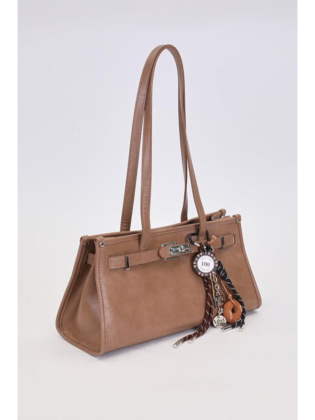 Kahverengi Askılı Premium Çanta 930466 Koyu Vizon-2