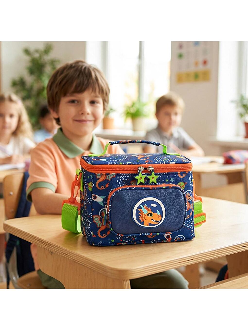 Lacivert Isı Yalıtımlı Beslenme Çantası Ponix-4