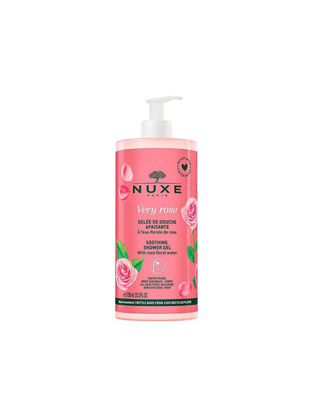 Very Rose Gül Özlü Yatıştırıcı Duş Jeli 750 ml