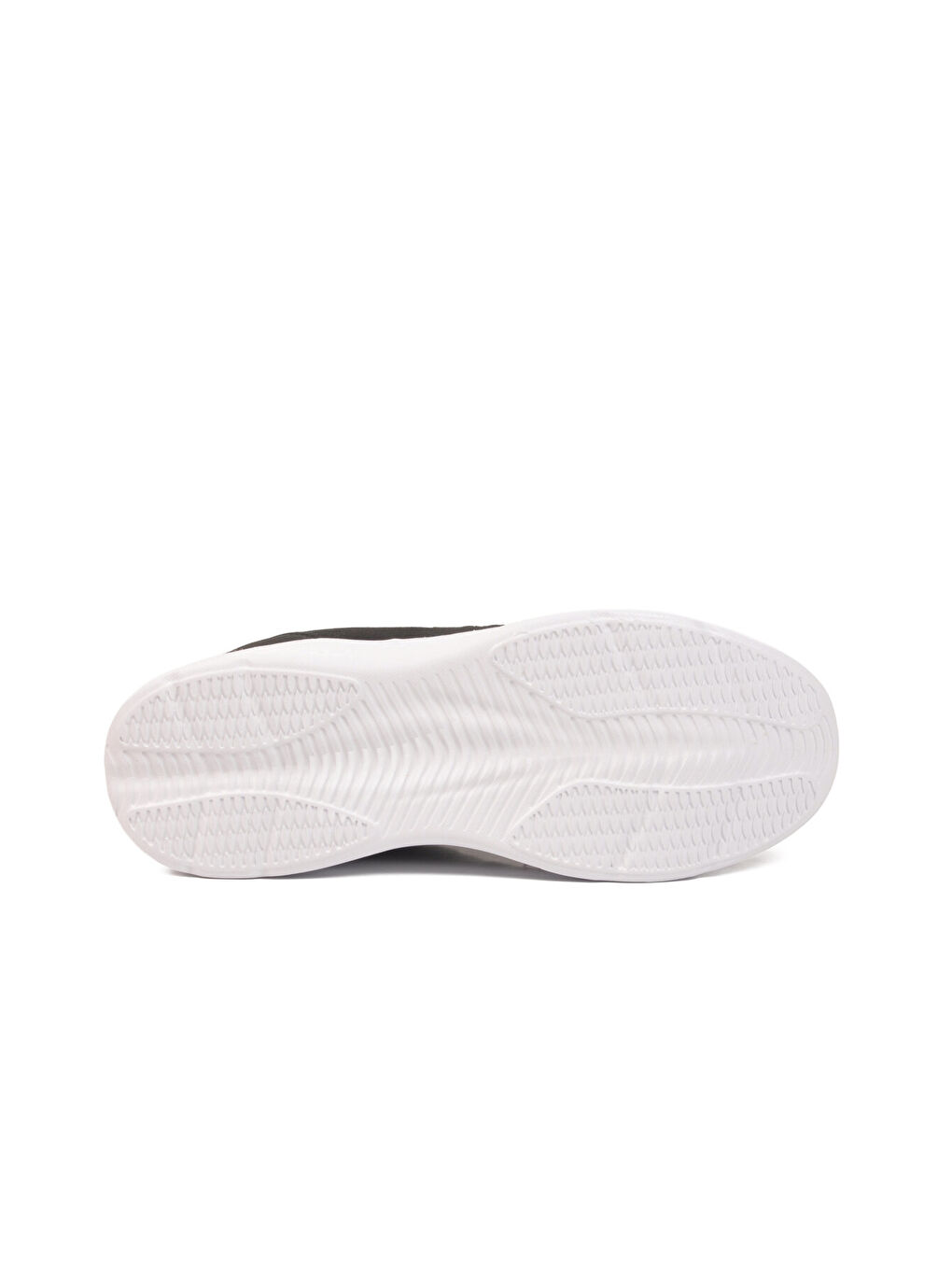 Siyah Beyaz Fileli Hafif Bağcıklı Esnek Erkek Spor Ayakkabı 2029 M-4