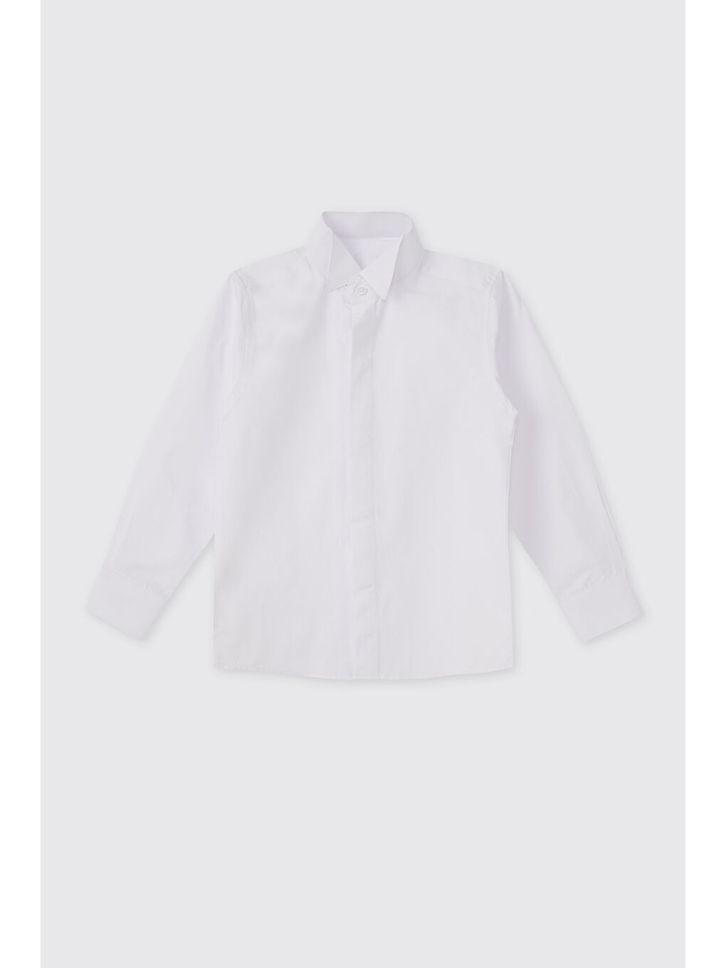 Erkek Bebek Beyaz Gömlek