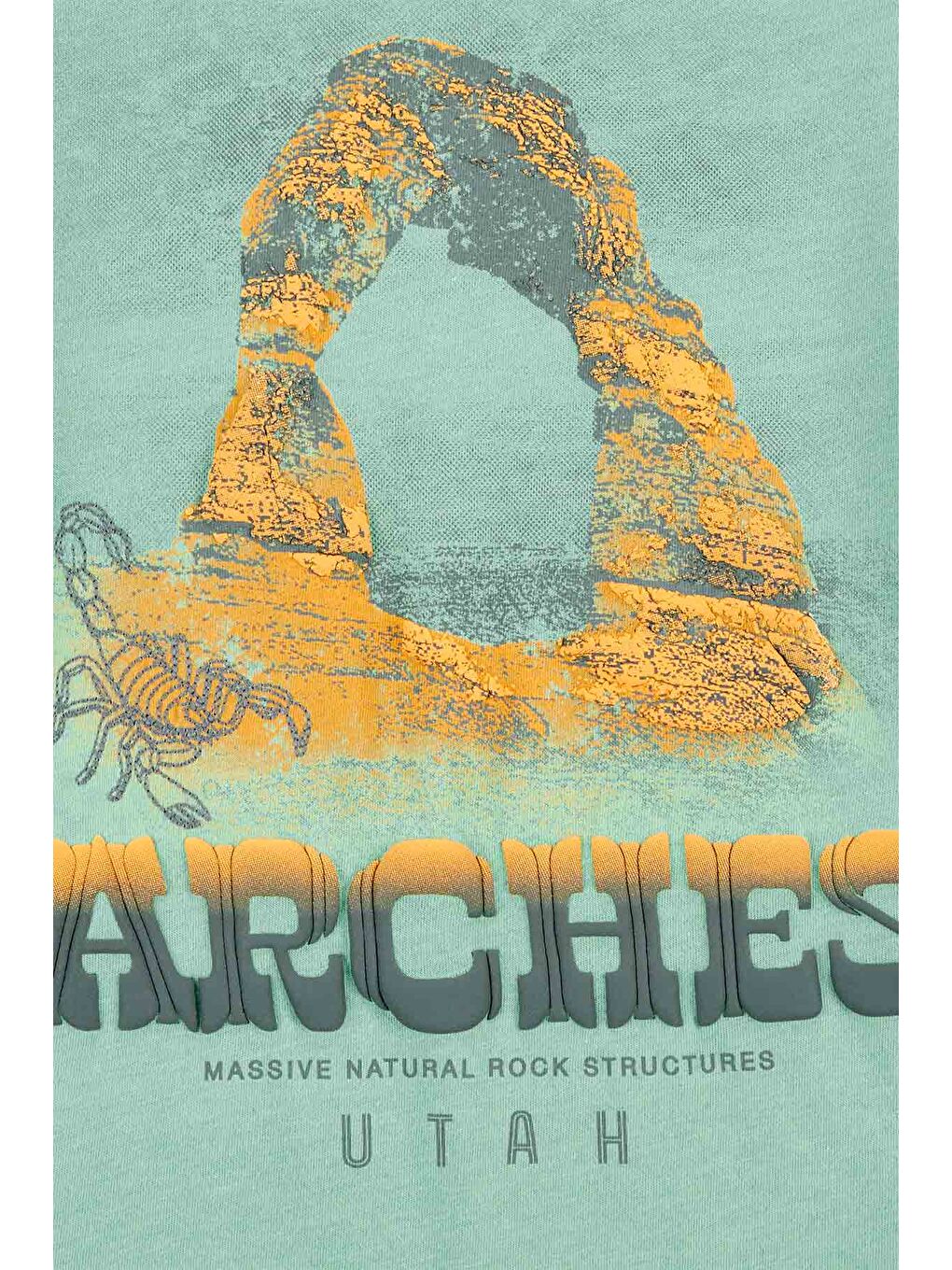 Yeşil Erkek Çocuk Tshirt-1