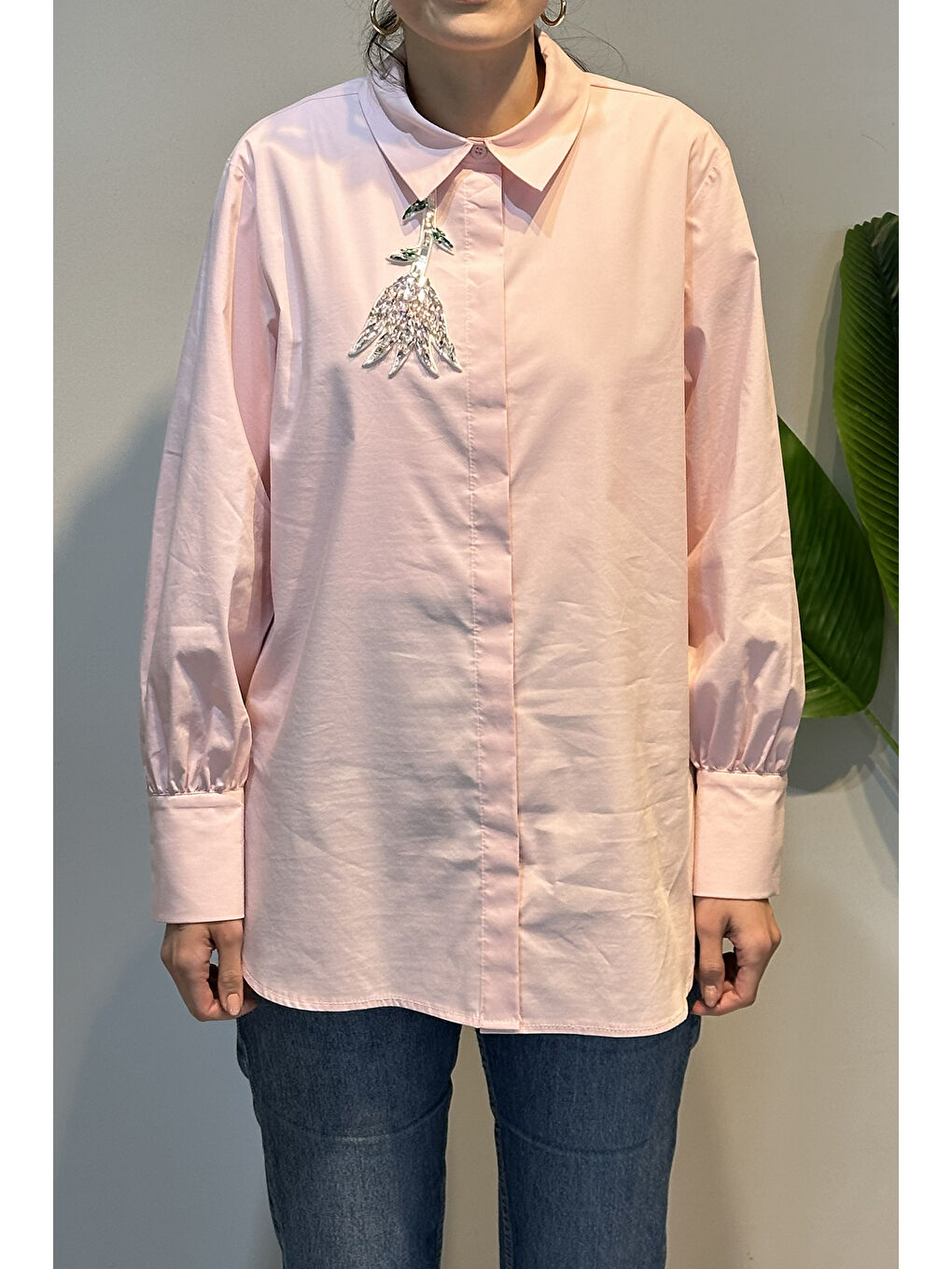 Missemramis Violet Gömlek 5223 Pembe-1