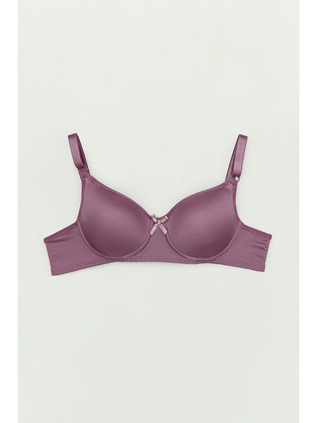 Mor Desteksiz Telli Sütyen