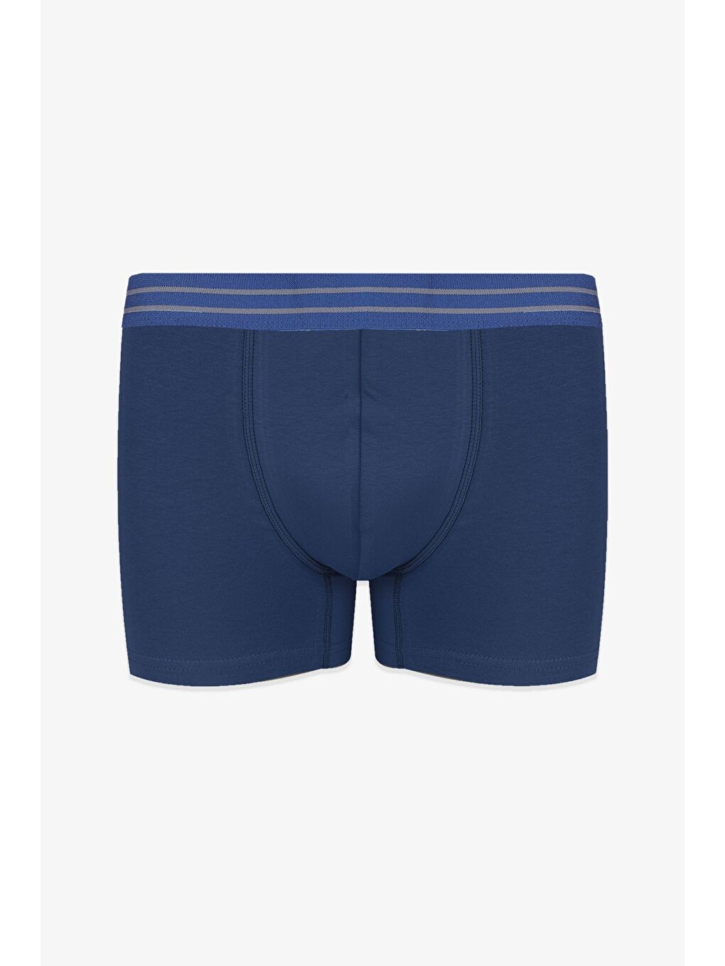 İndigo Erkek Tekli Pamuklu Boxer