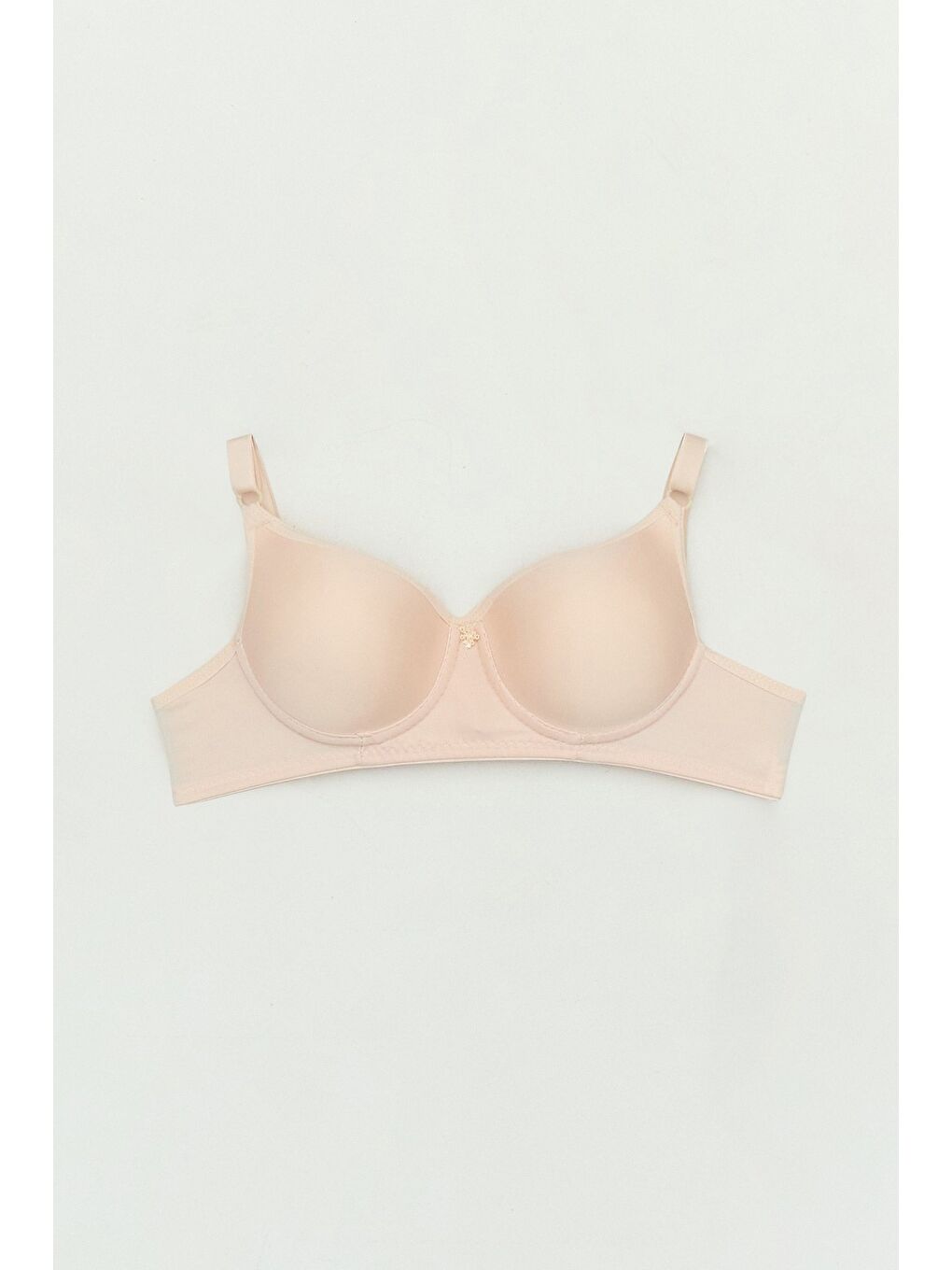 Bej Destekli Telli Sütyen