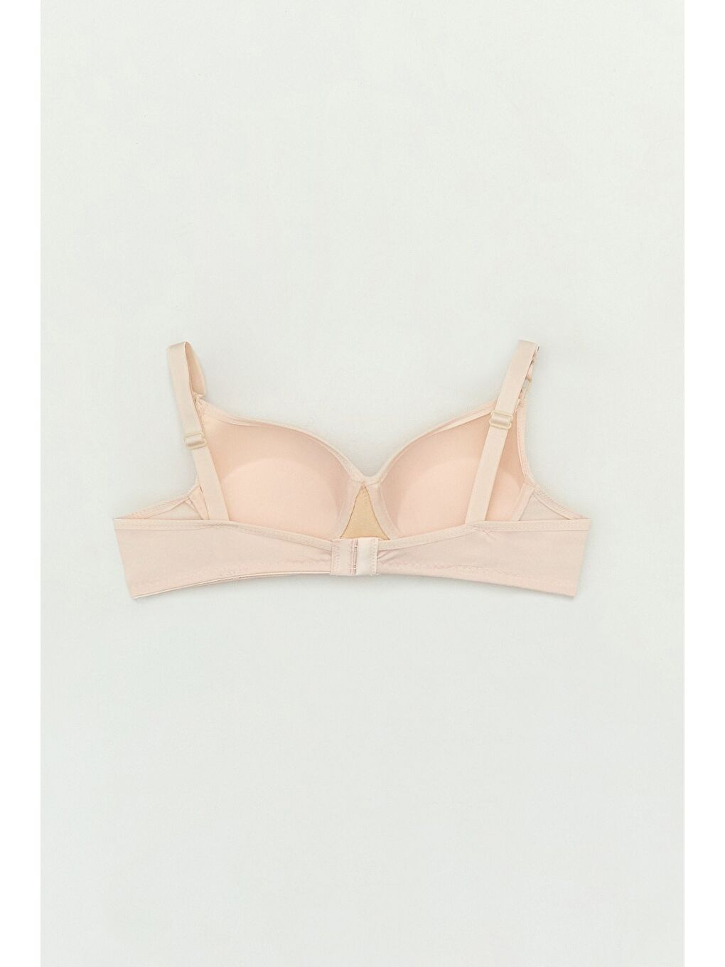 Bej Destekli Telli Sütyen-1