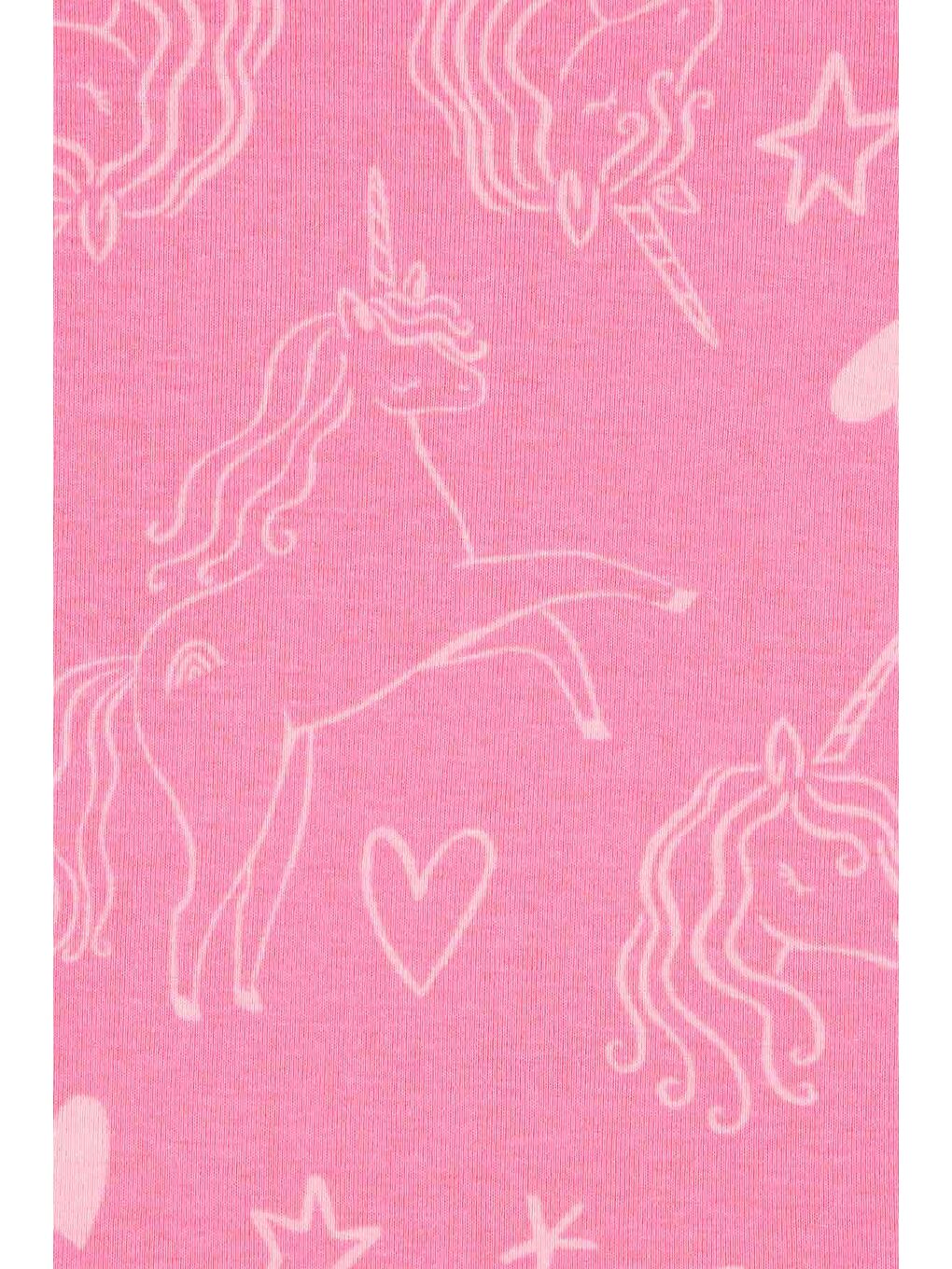 Karışık Küçük Kız Çocuk Pijama Set 4'lü Paket-2