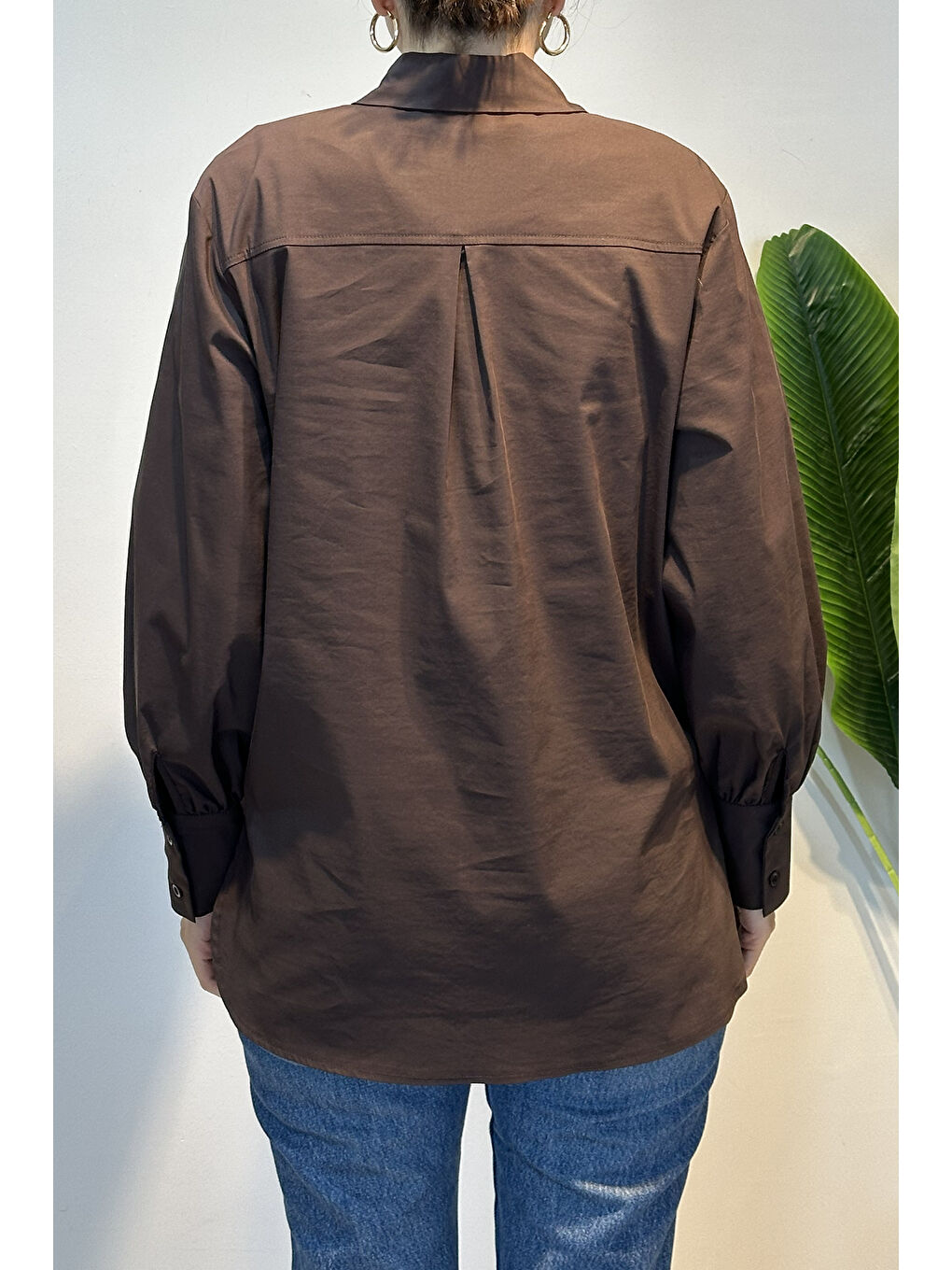 Missemramis Violet Gömlek 5223 Kahverengi-3