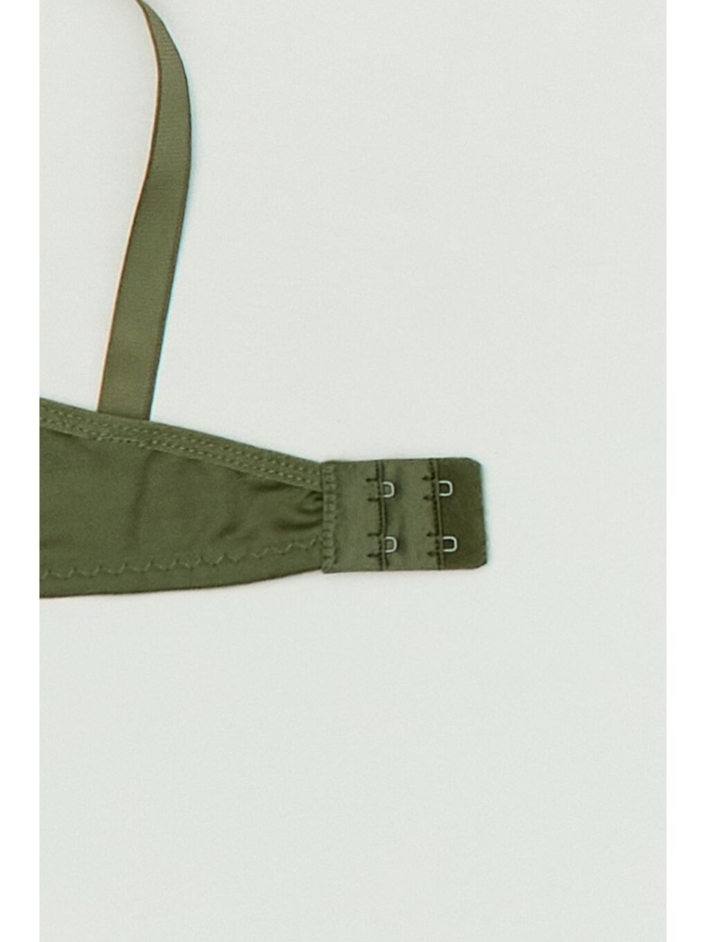 Haki Desteksiz Telli Sütyen-2