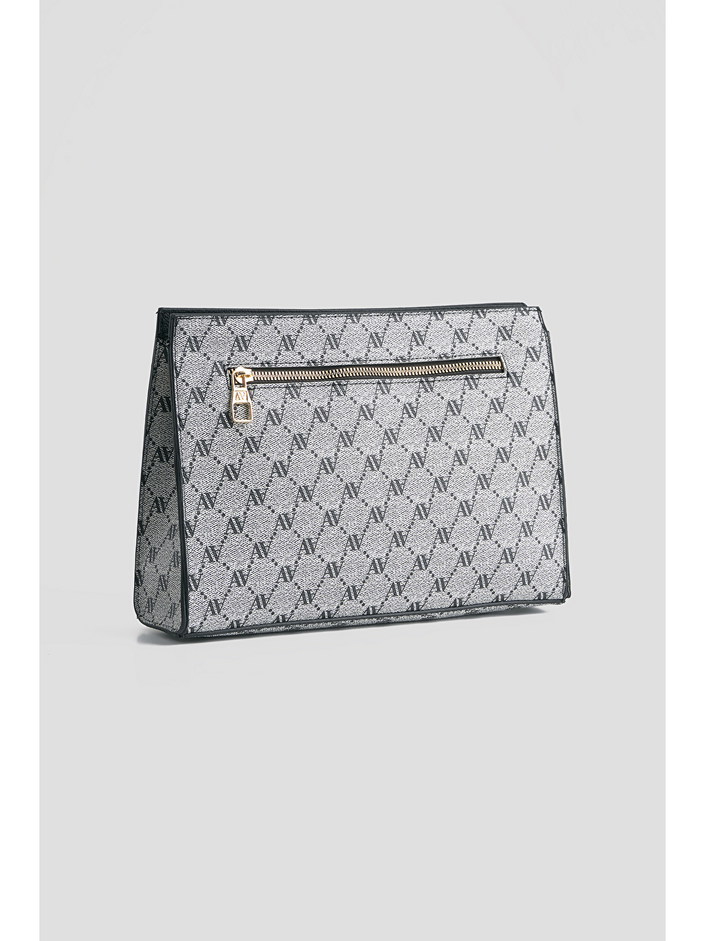 Noktalı Çanta Gri-3