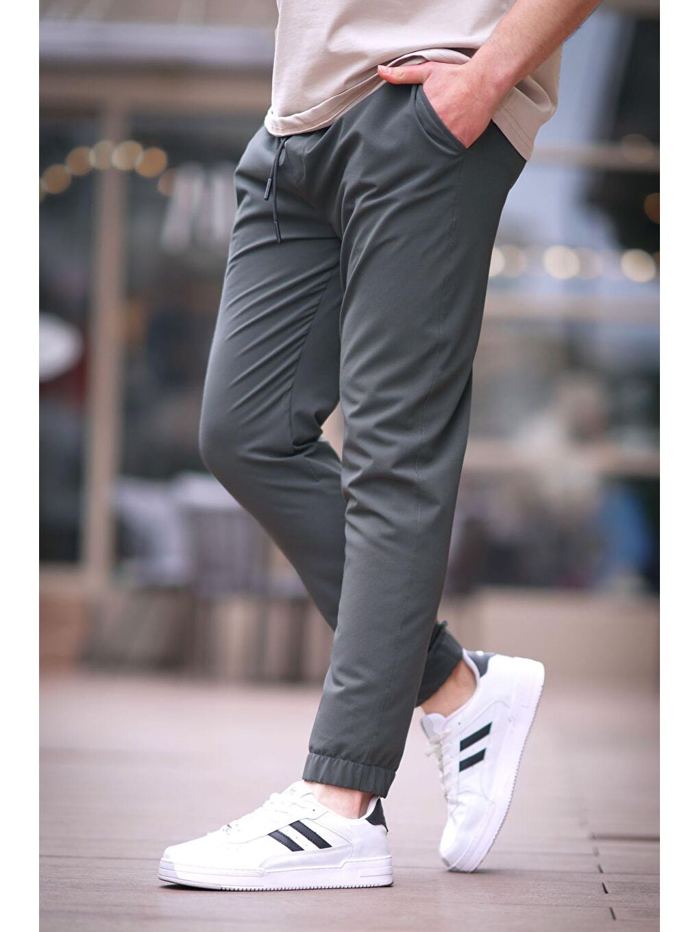Haki Erkek Jogger Pantolon 6529