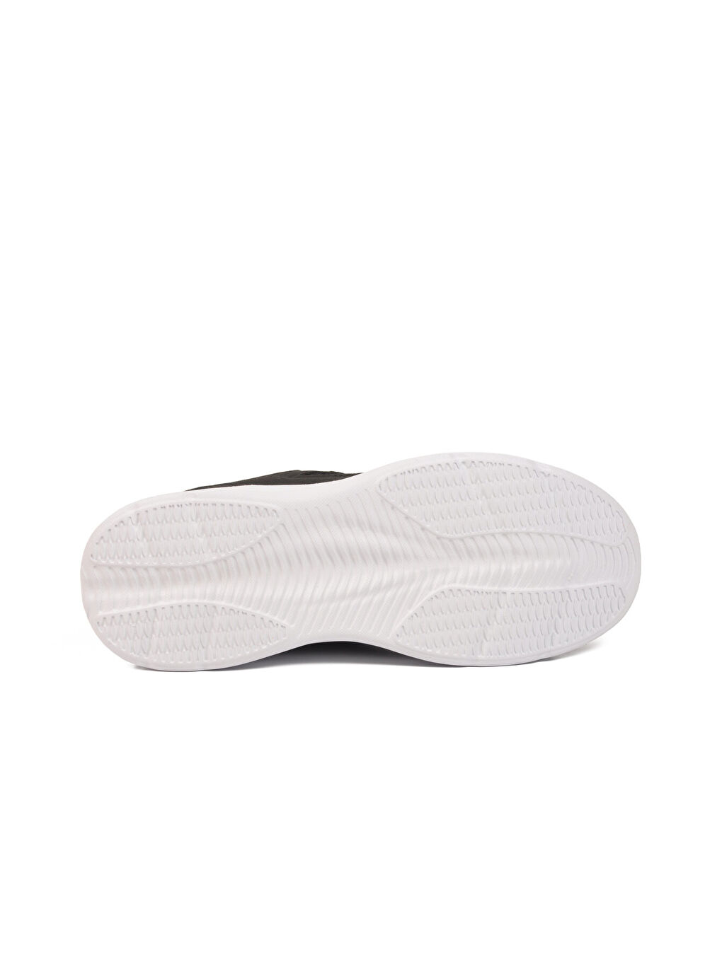 Siyah Beyaz Fileli Hafif Bağcıklı Unisex Spor Ayakkabı 2029 G-4