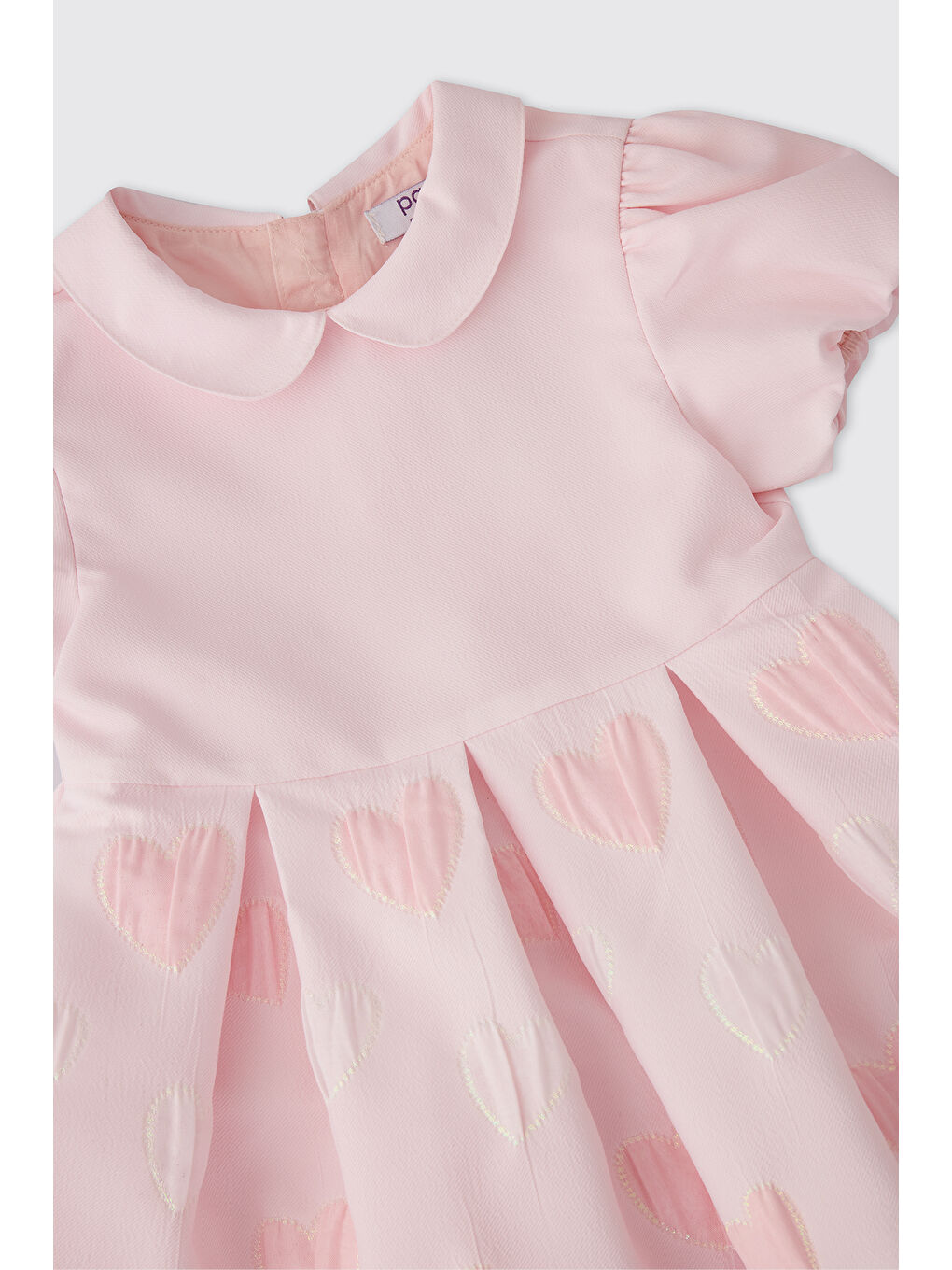 Kız Bebek Pembe Parti Elbisesi-2